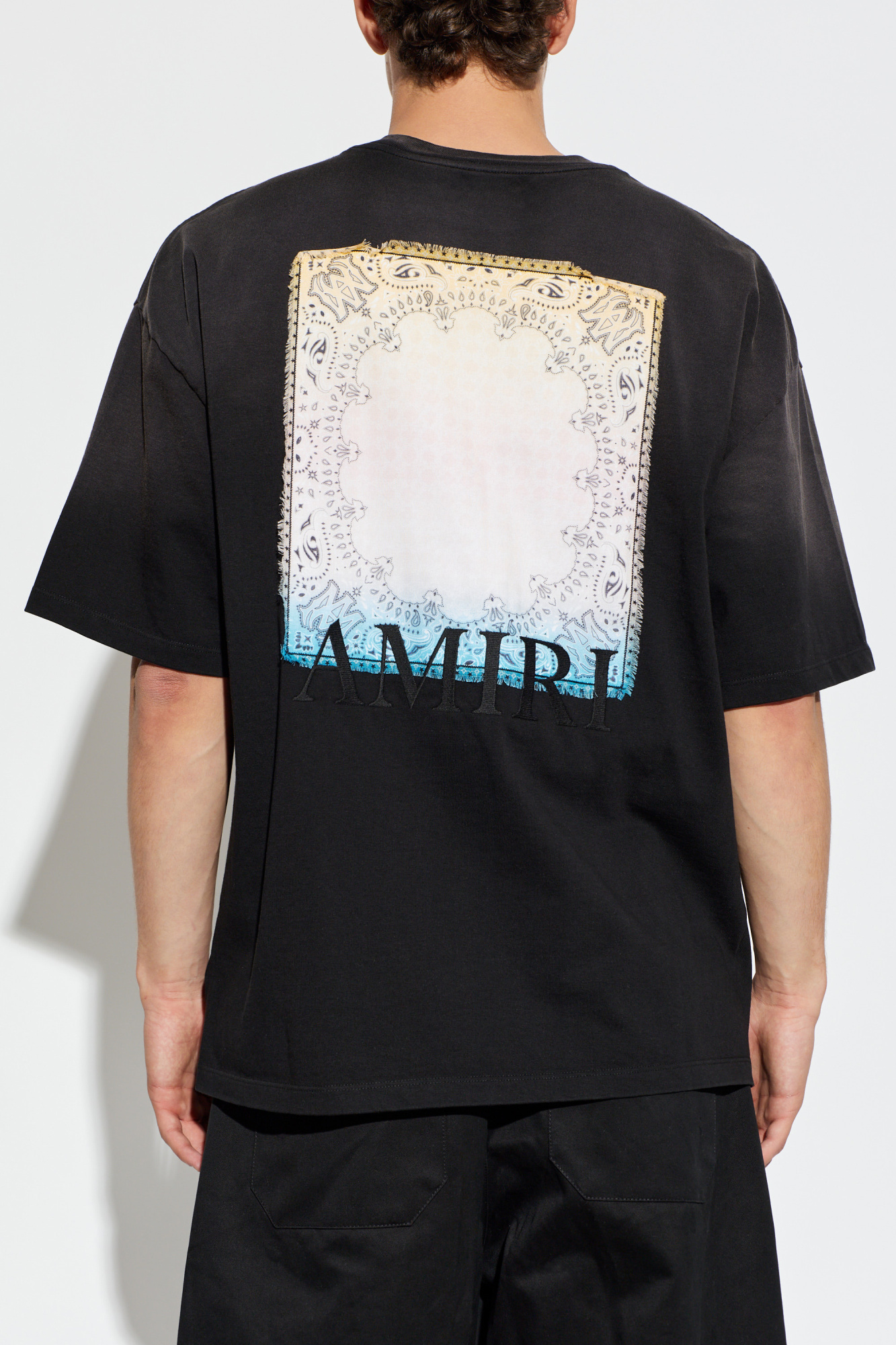 Amiri T-shirt with a colorful print on the back | Men's | Vitkac